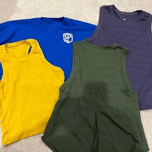 Born Primitive lot of 4 tees/tanks size Small/med